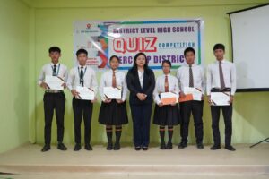High School Quiz competition-ah Govt. Chhiahtlang HS pakhatna