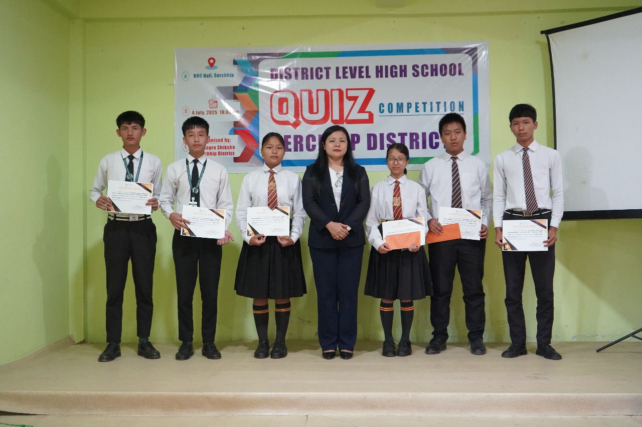 High School Quiz competition-ah Govt. Chhiahtlang HS pakhatna